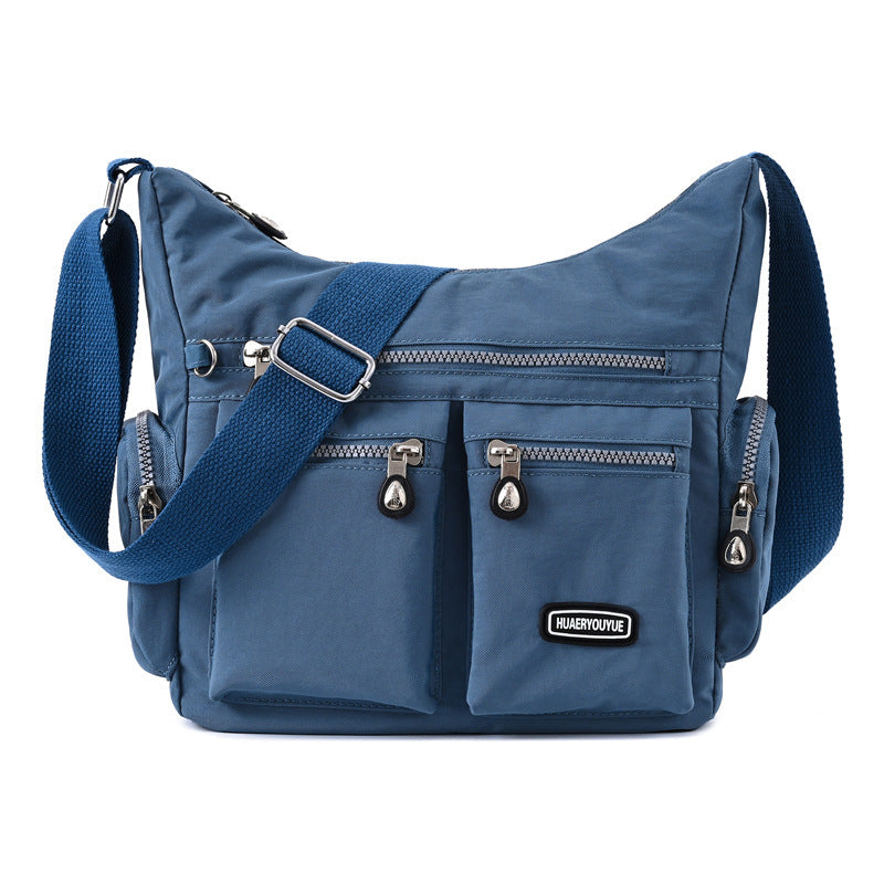 Multiple Pockets Waterproof Crossbody HandBag