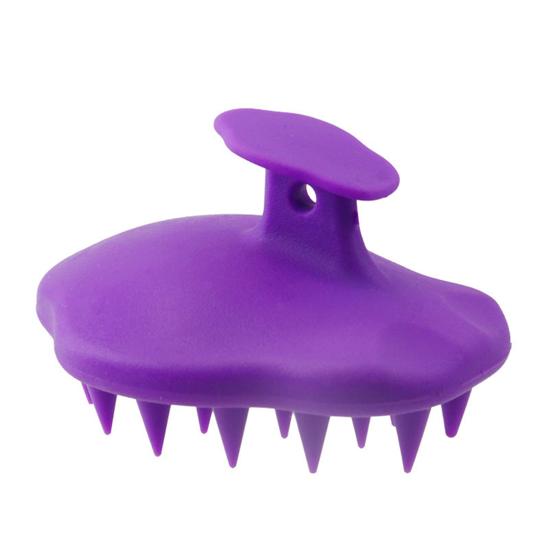 Scalp Shampoo Brush - Silicon Scalp Scrubber And Exfoliator