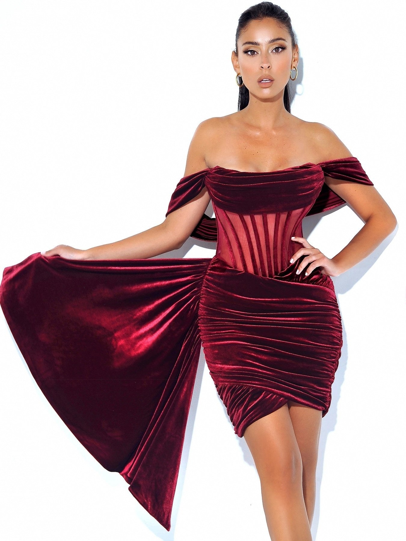 Velvet Evening Dress