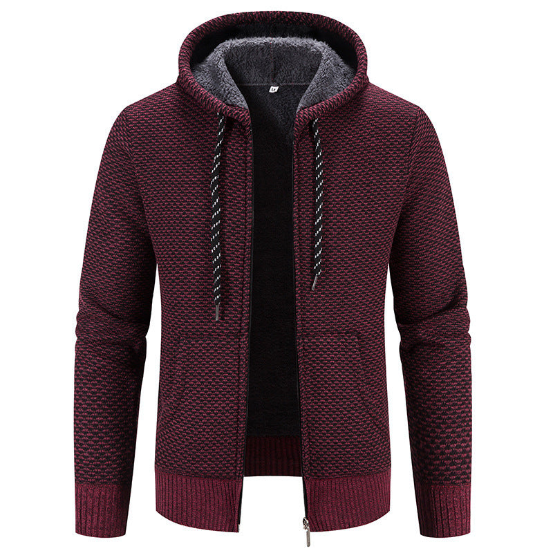 Winter Zipper Coat with Long Sleeves