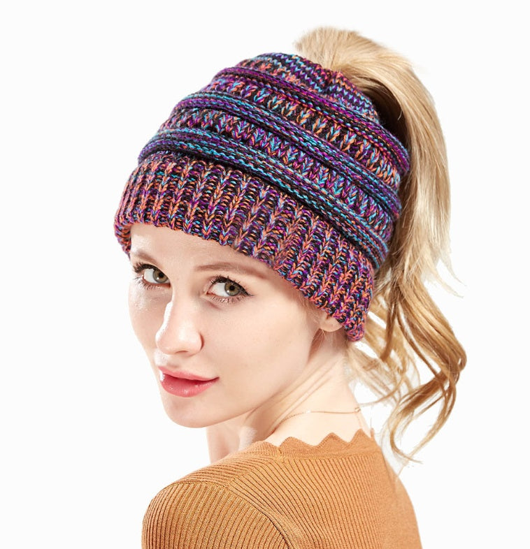 Ladies Knitted Wool Hat