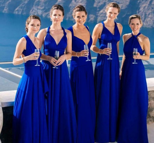 Long Backless Party Dress - Summer Edition