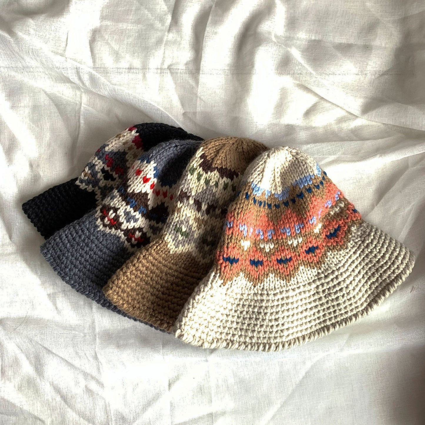 Knitted Bucket Hat