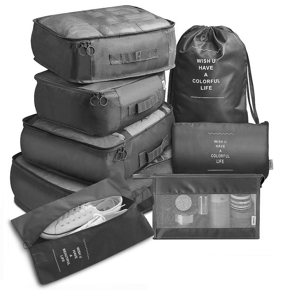 8-piece Luggage Divider Travel Storage Bag