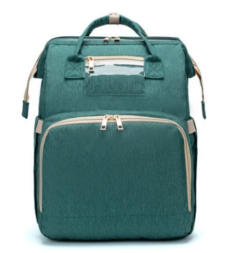 MommyPro USB Charging Diaper Backpack – Large Capacity, Multi-Function, Foldable