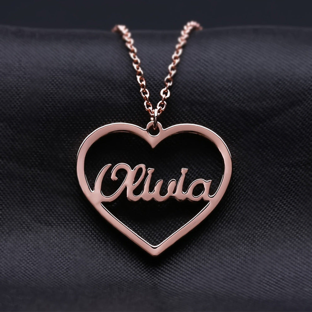 Aurellia Custom Heart Necklace