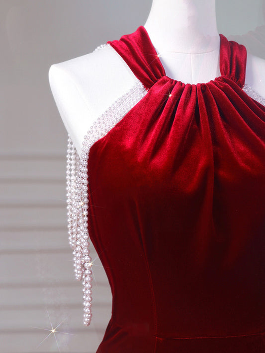 Velvet Cocktail Dress