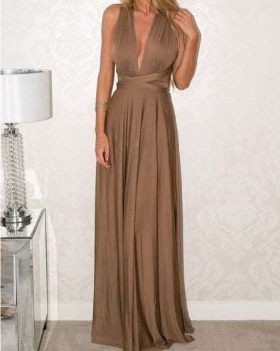 Long Backless Party Dress - Summer Edition