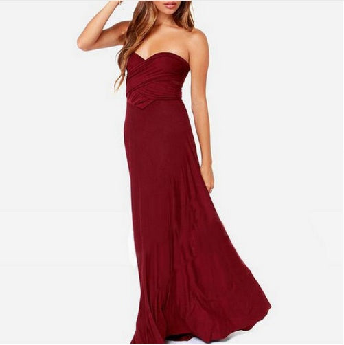 Long Backless Party Dress - Summer Edition