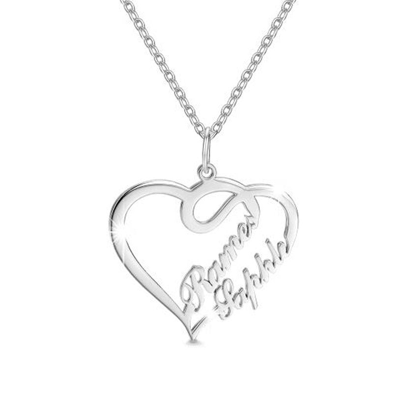 Luminara Custom Heart necklace