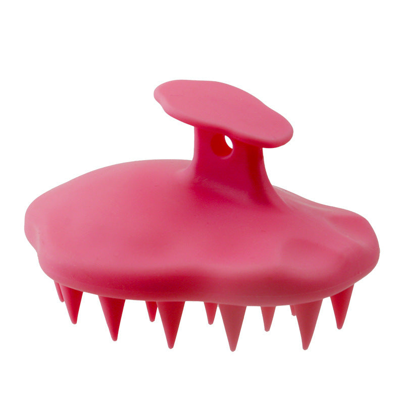 Scalp Shampoo Brush - Silicon Scalp Scrubber And Exfoliator