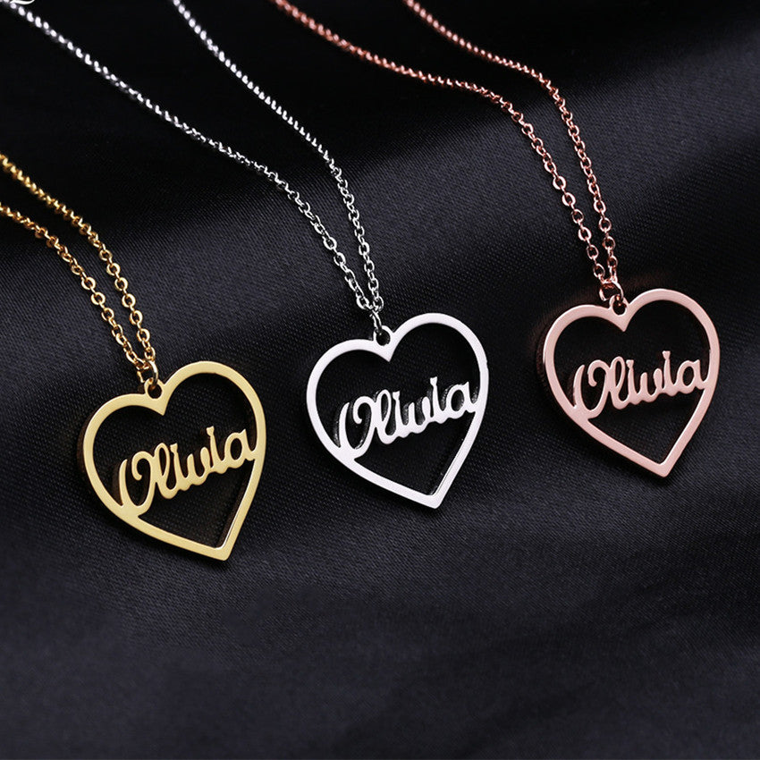 Aurellia Custom Heart Necklace