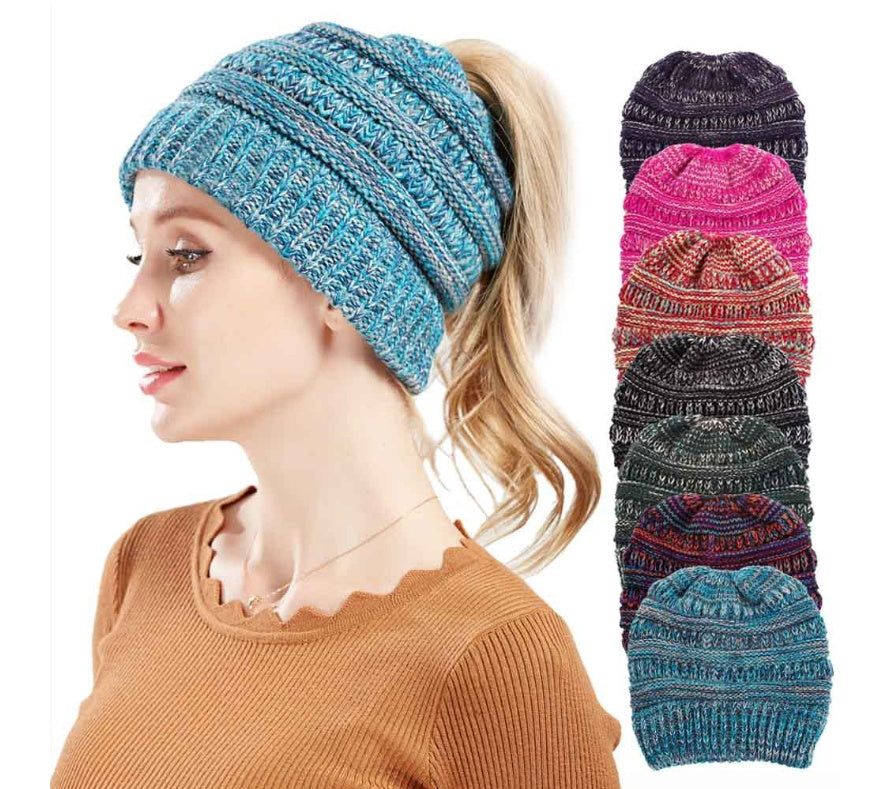 Ladies Knitted Wool Hat