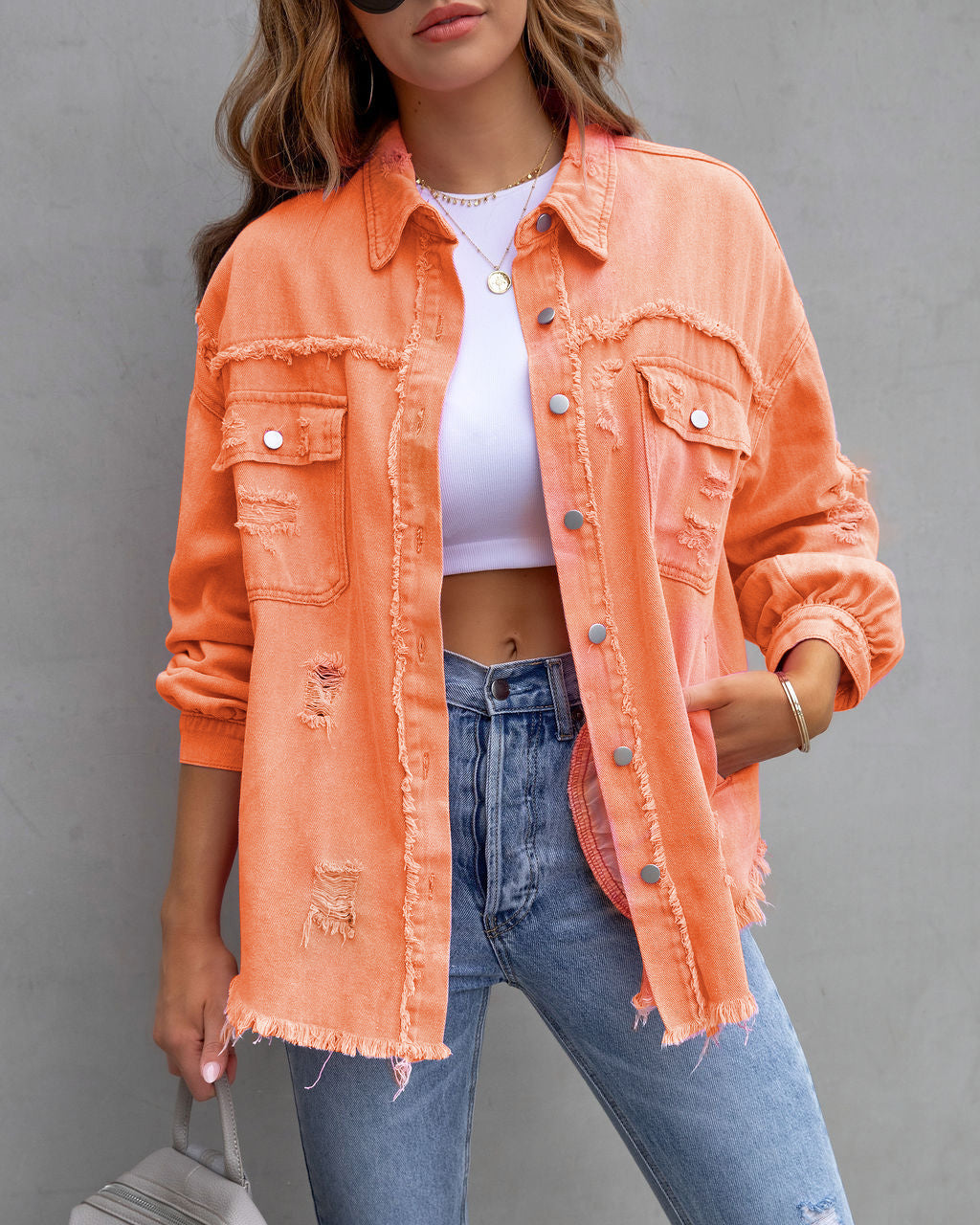Ripped Shirt - Jacket
