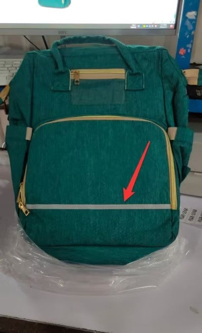 MommyPro USB Charging Diaper Backpack – Large Capacity, Multi-Function, Foldable