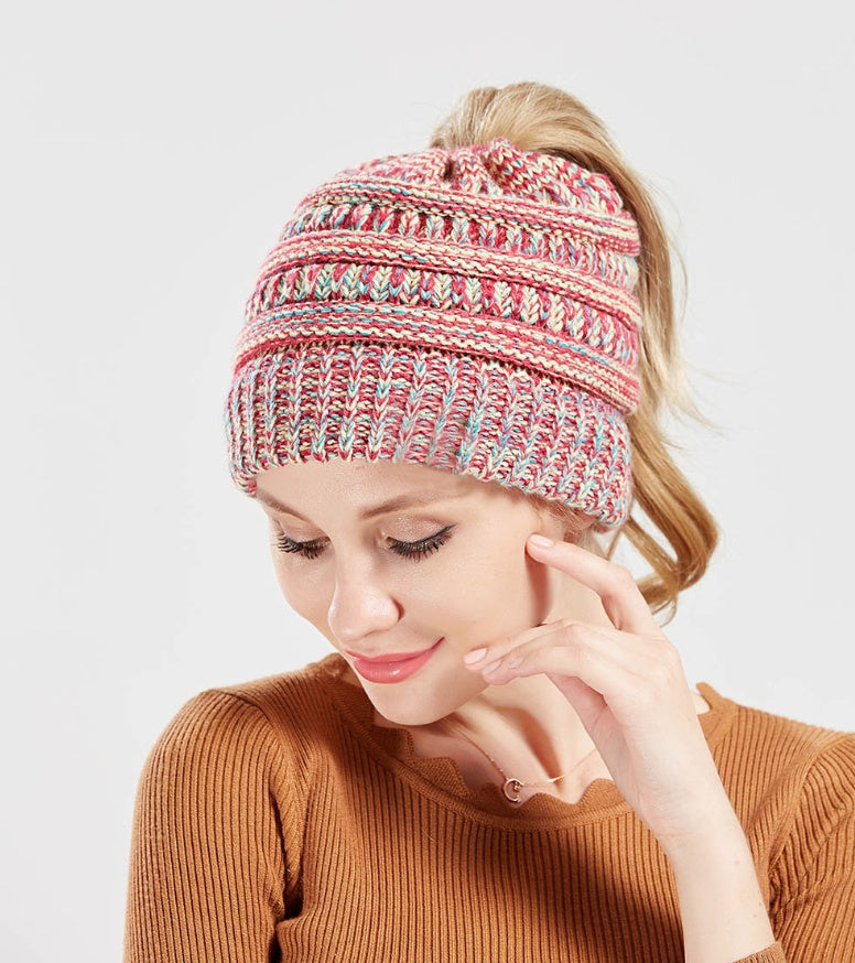 Ladies Knitted Wool Hat