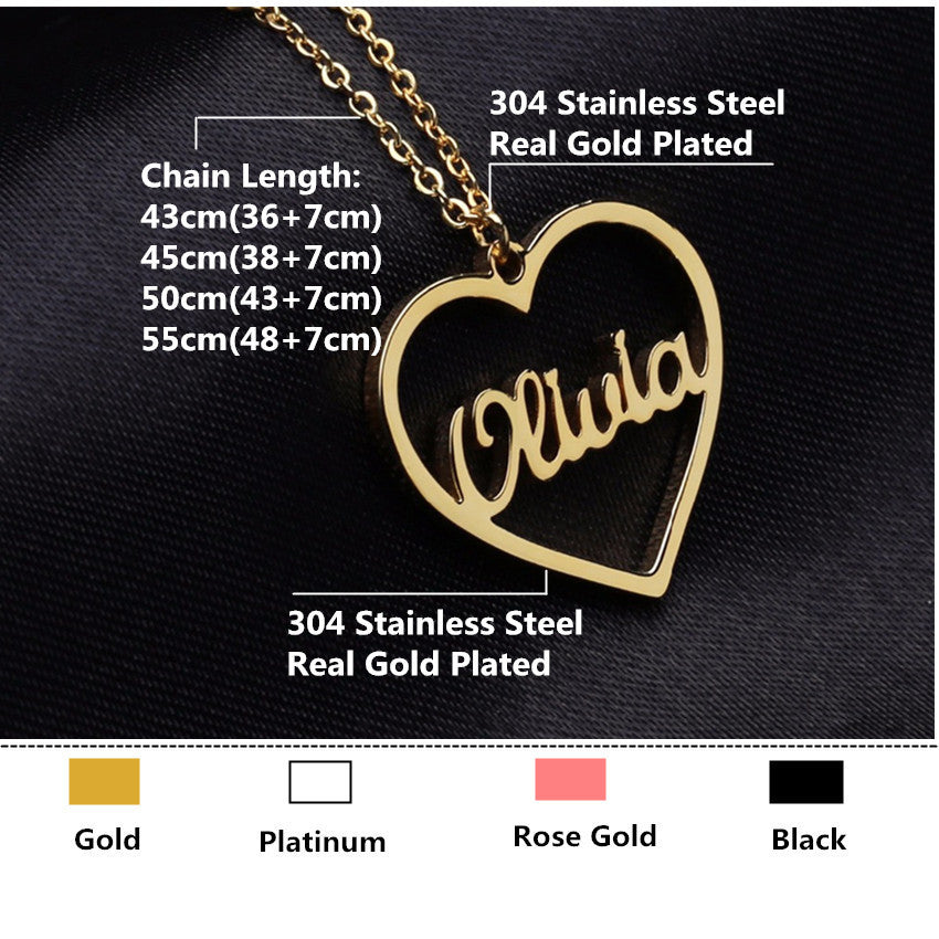 Aurellia Custom Heart Necklace