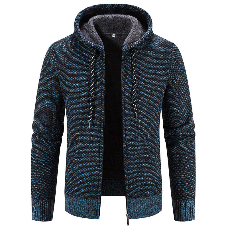 Winter Zipper Coat with Long Sleeves