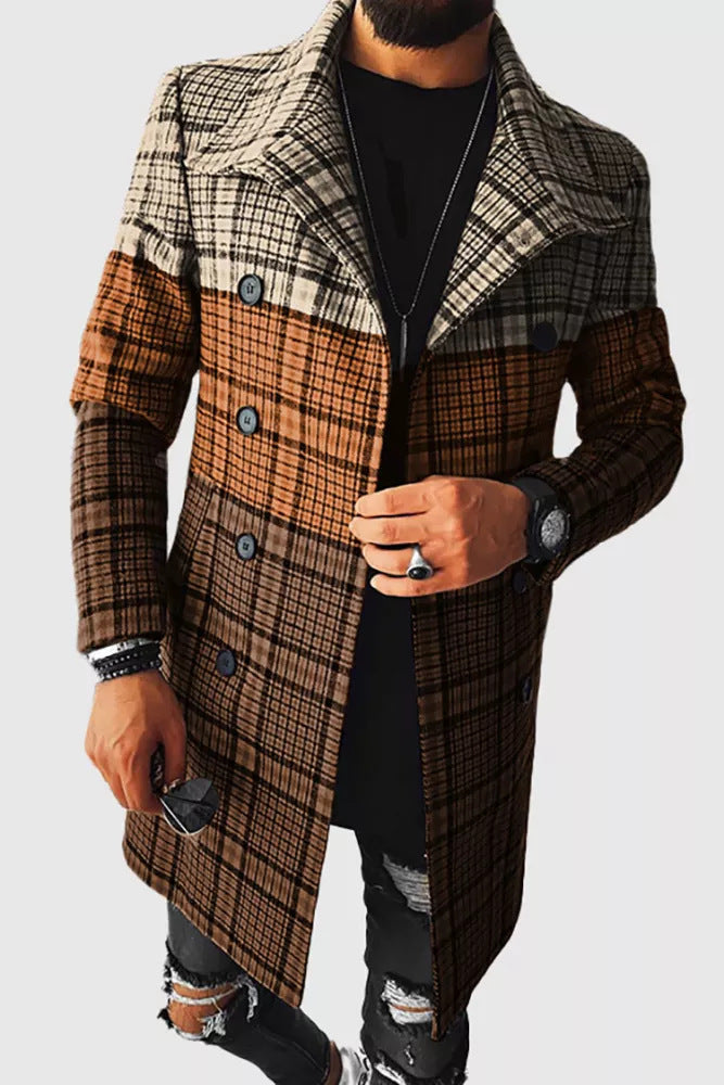 Mens Woolen Lapel Jacket