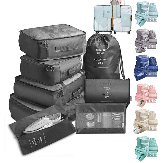 8-piece Luggage Divider Travel Storage Bag