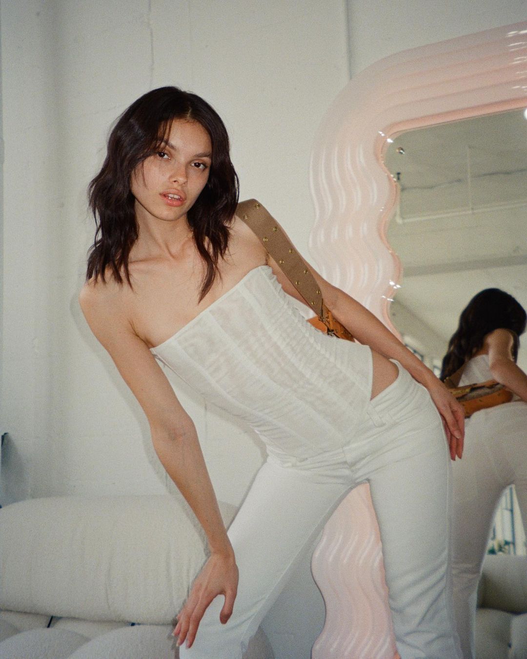 Sleeveless Tube Top - Summer New Mesh Crop Corset