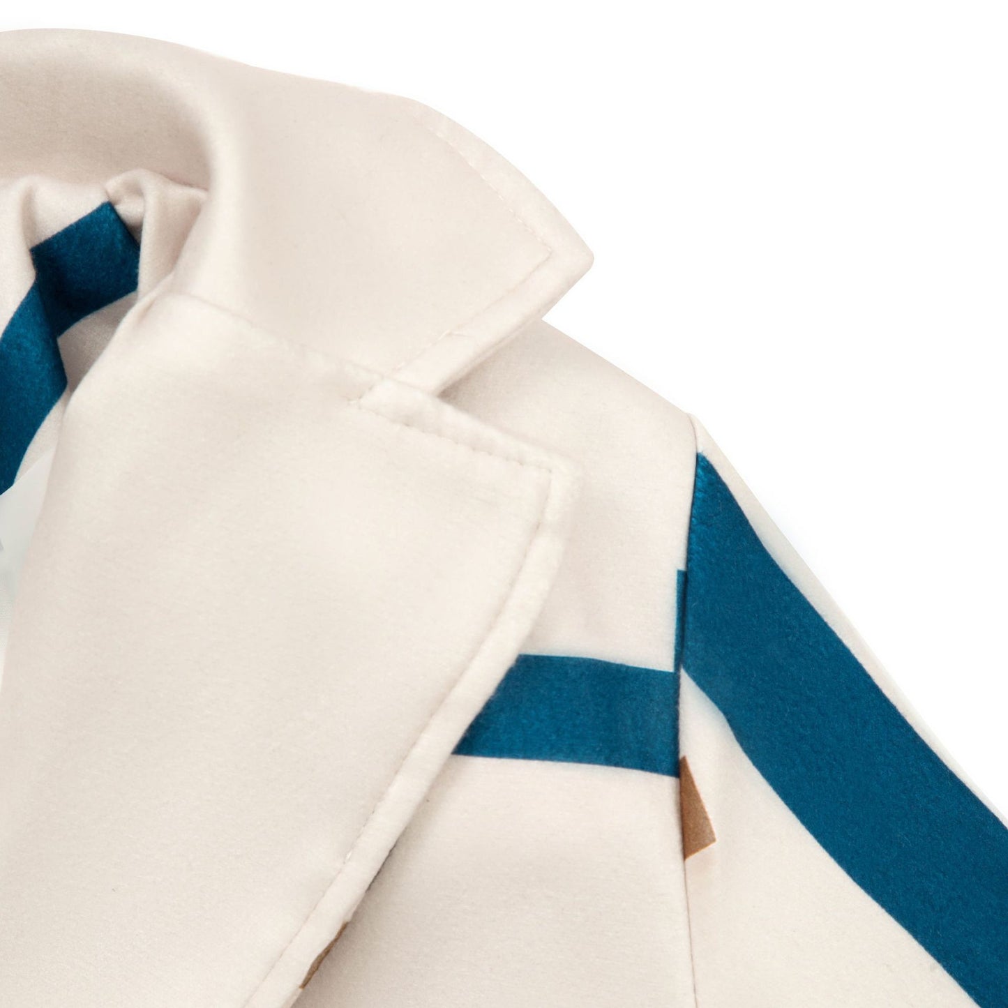 Long-sleeved Lapel Plaid Woolen Coat