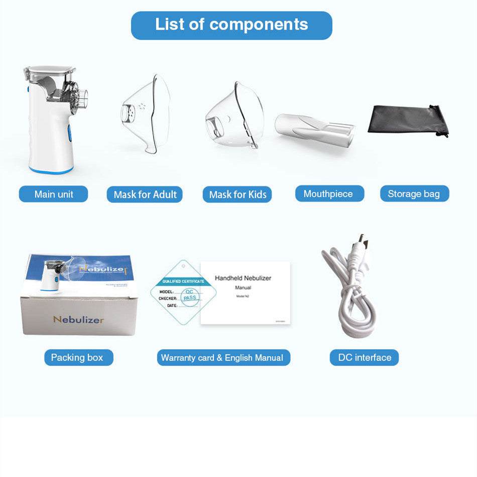 Mistify Mini™ - Handheld Portable Micro Mesh Nebulizer
