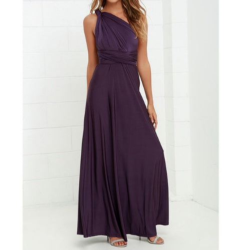 Long Backless Party Dress - Summer Edition