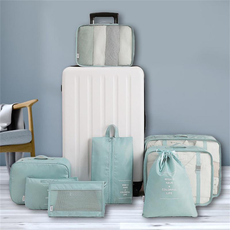 8-piece Luggage Divider Travel Storage Bag
