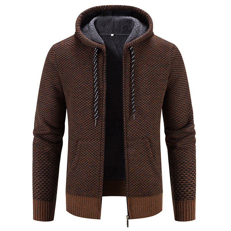 Winter Zipper Coat with Long Sleeves